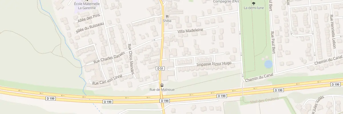 Plan du 39 Rue de Malnoue à Champs-sur-Marne