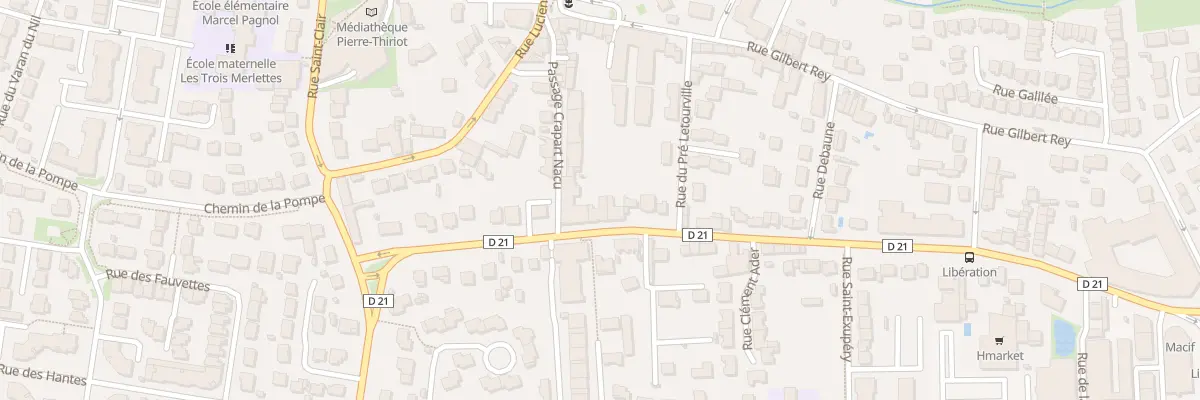 Plan du 17 Rue de la Libération à Pontault-Combault