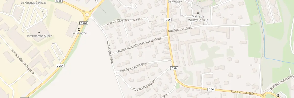 Plan du 11 Rle de la Grange aux Moines à Moussy-le-Neuf