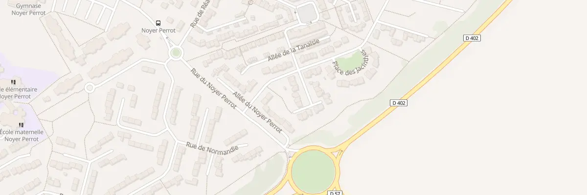 Plan du 40 Imp de Changis à Moissy-Cramayel