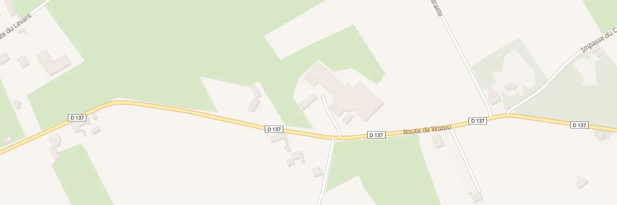 Plan du 2671 Rte de Watou à Winnezeele