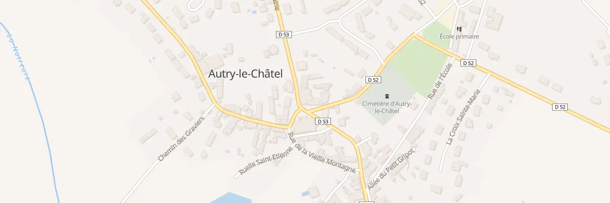 Plan du 7 Pl de l’Eglise à Autry-le-Châtel