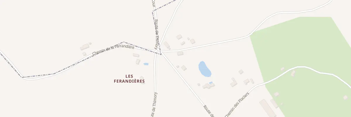 Plan du 5068A Rte de l’Ouate à La Cour-Marigny