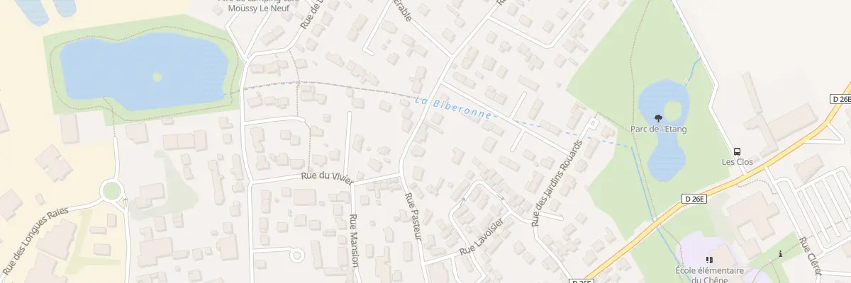 Plan du 18 Rue Pasteur à Moussy-le-Neuf