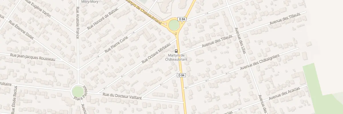 Plan du 77 Av J Baptiste Clement à Mitry-Mory