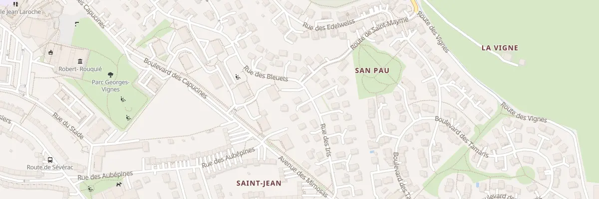 Plan du 21 Rue des Iris à Onet-le-Château