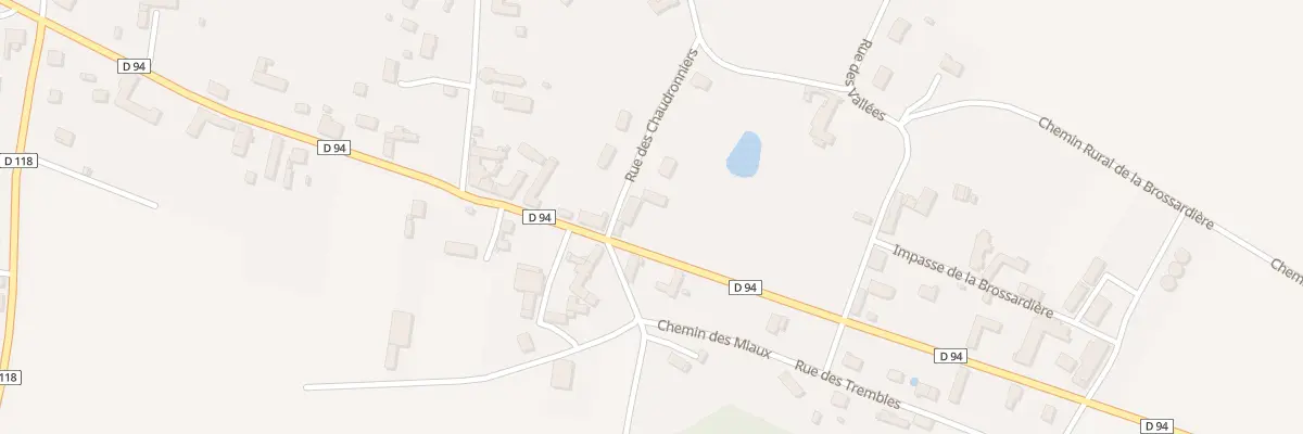 Plan du 14 Rte de Montargis à Mignerette