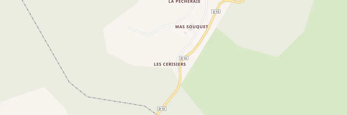Plan du 9001 Masouquet à Prunet-et-Belpuig