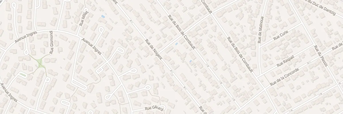 Plan du 38 Rue de Nogent à Pontault-Combault