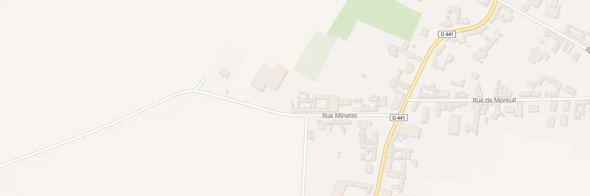Plan du 22 Rue Minette à Hangest-en-Santerre