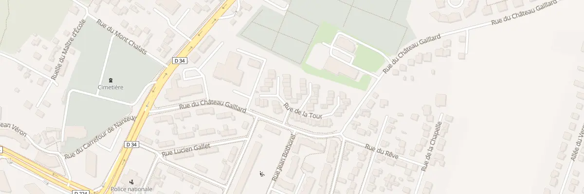 Plan du 31 Rue de la Tour à Chelles