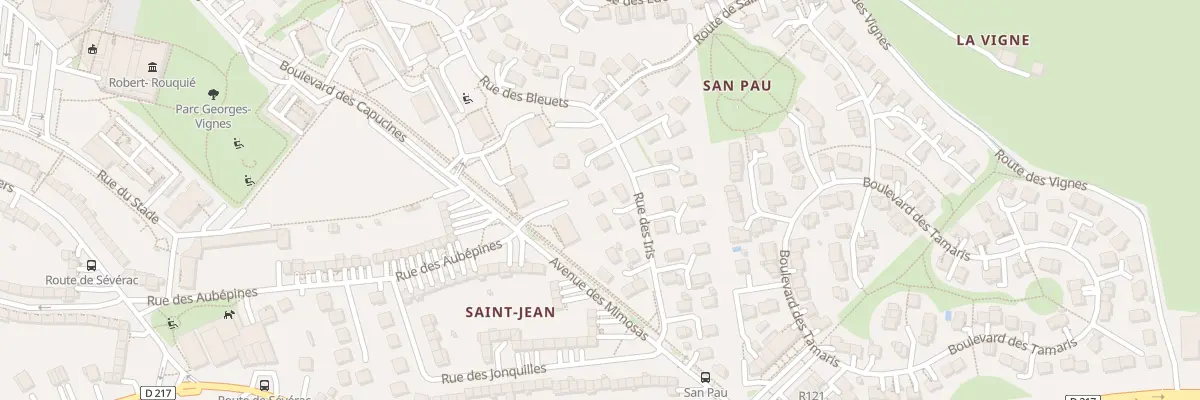 Plan du 11 Rue des Iris à Onet-le-Château