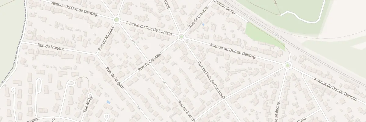 Plan du 69 Rue du Bois de Combault à Pontault-Combault