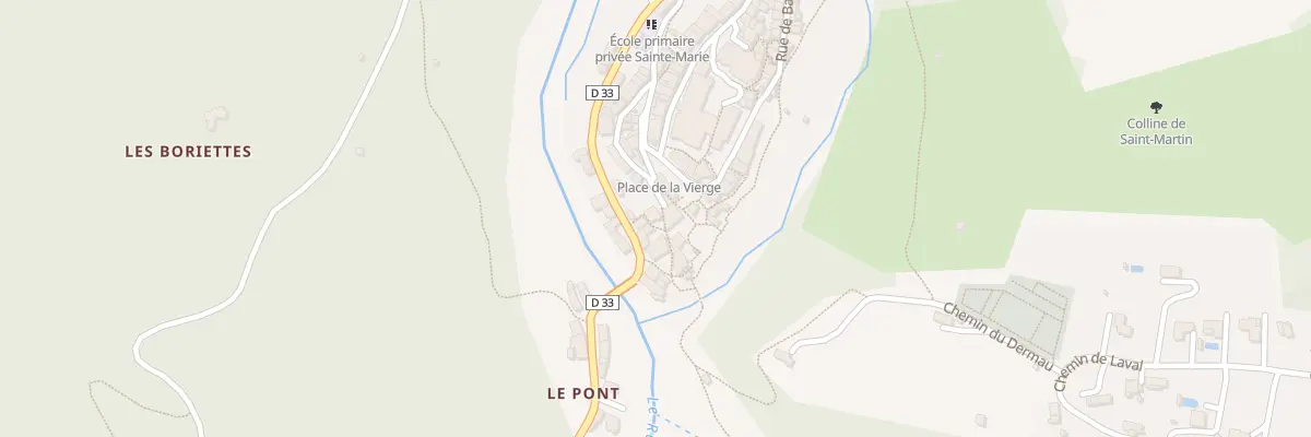 Plan du 2 Rue du Pont à Saint-Sernin-sur-Rance