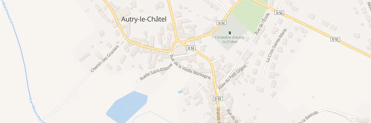 Plan du 4 Rue de l’Eglise à Autry-le-Châtel