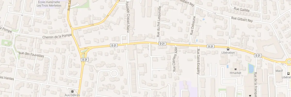 Plan du 22 Rue de la Libération à Pontault-Combault