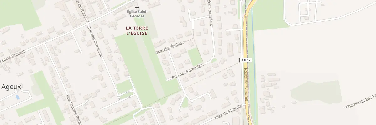 Plan du 18 Rue des Pommiers aux Ageux