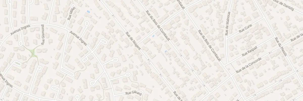 Plan du 36 Rue de Nogent à Pontault-Combault