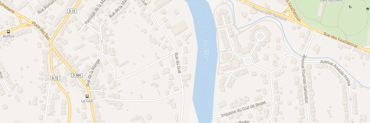 Plan du 27B Rue du Gué à Montluçon