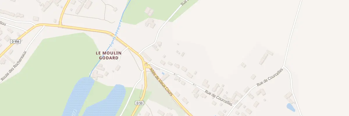 Plan du 5512 Courcelles à Poilly-lez-Gien