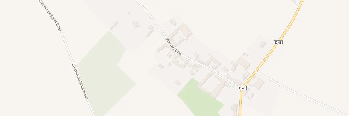 Plan du 21 Rue des Lilas au Frestoy-Vaux