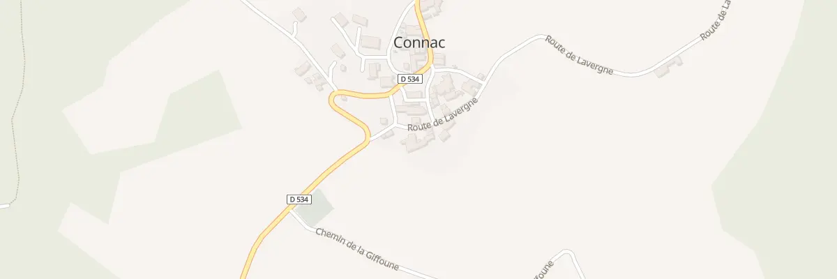 Plan du 5010 Connac à Connac