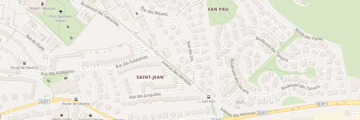 Plan du 3 Rue des Iris à Onet-le-Château