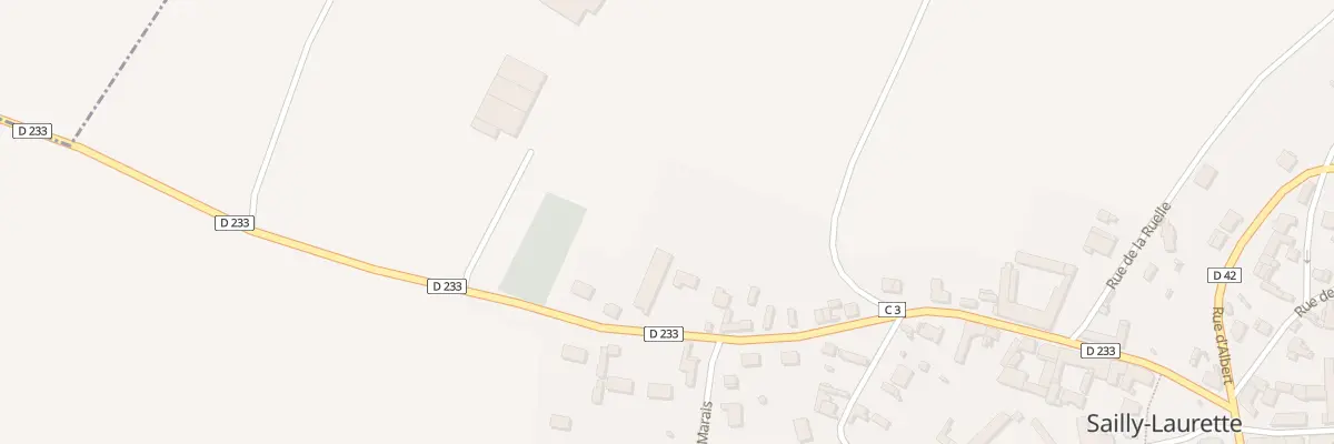Plan du 25 Rue de Sailly-le-sec à Sailly-Laurette