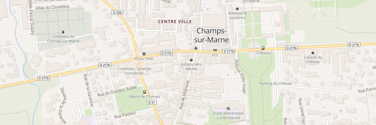 Plan du 4 Rue de Malnoue à Champs-sur-Marne