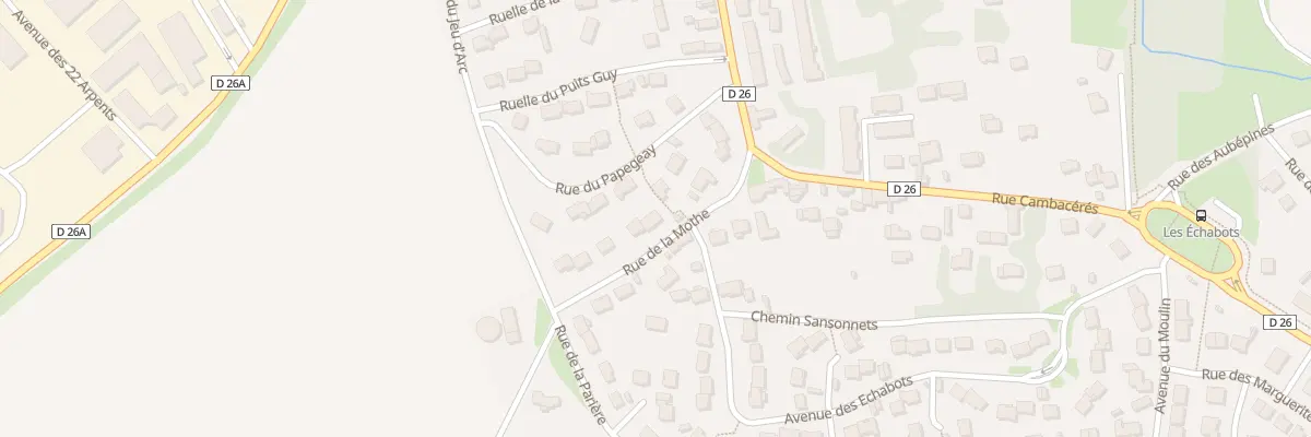 Plan du 8 Rue de la Mothe à Moussy-le-Neuf