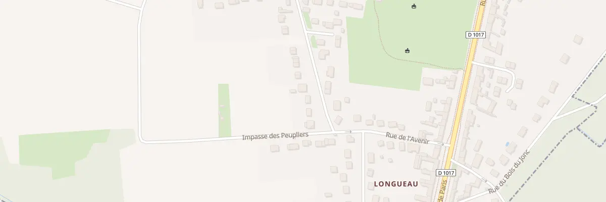 Plan du 14 Rue de l’Avenir à Saint-Martin-Longueau
