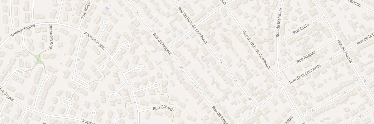 Plan du 34 Rue de Nogent à Pontault-Combault