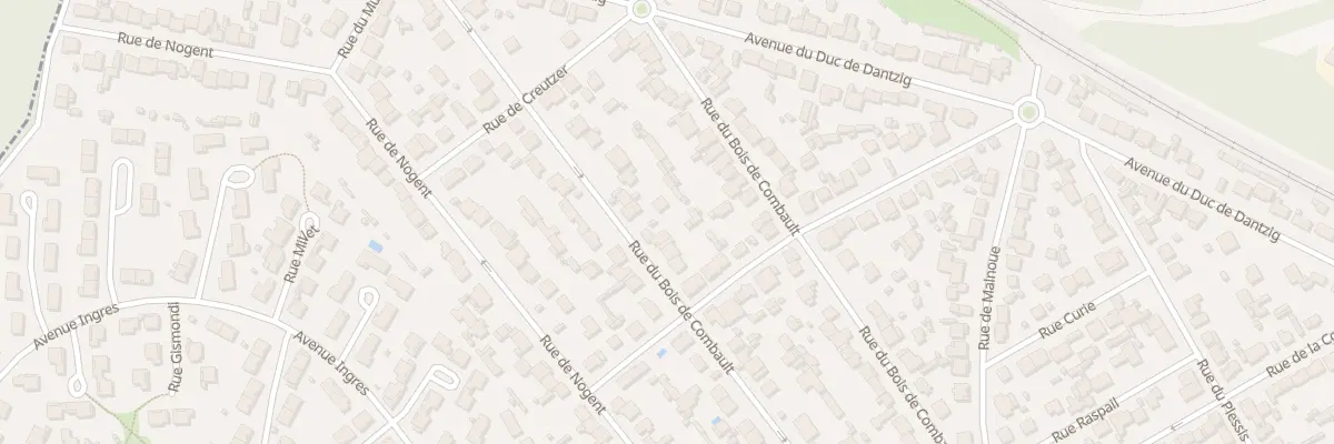 Plan du 56 Rue du Bois Saint-Martin à Pontault-Combault