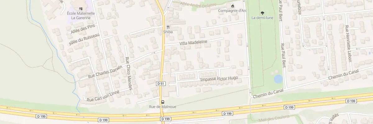 Plan du 35 Rue de Malnoue à Champs-sur-Marne