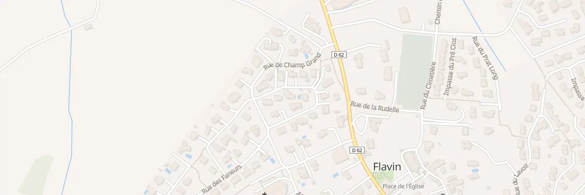 Plan du 167 Rue du Marechal Ferrant à Flavin