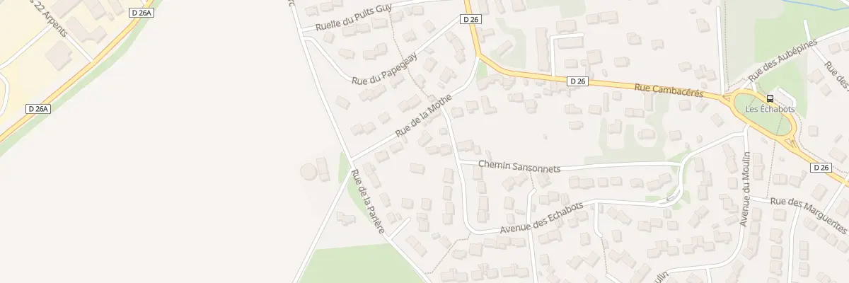 Plan du 11 Rue de la Mothe à Moussy-le-Neuf