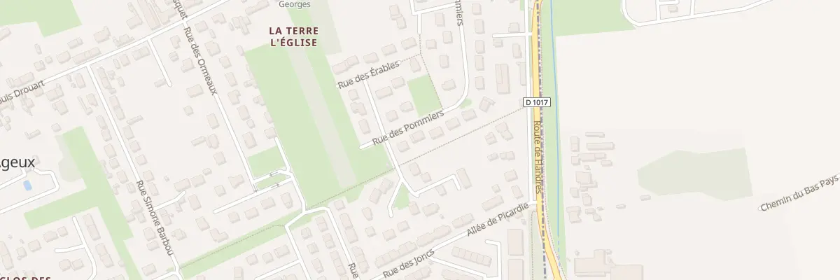 Plan du 23 Rue des Pommiers aux Ageux