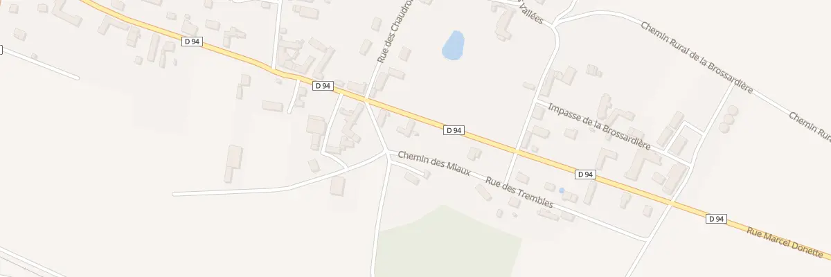 Plan du 9 Rte de Montargis à Mignerette