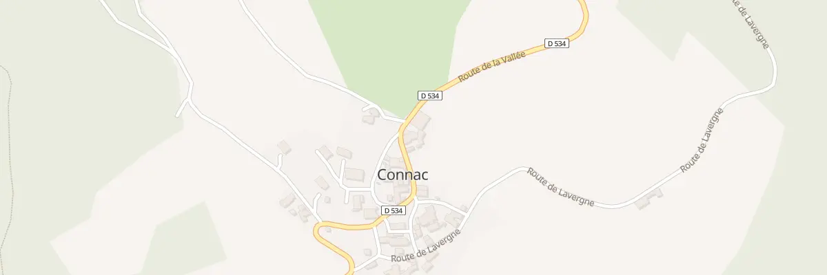 Plan du 2293 Rte de la Vallee à Connac