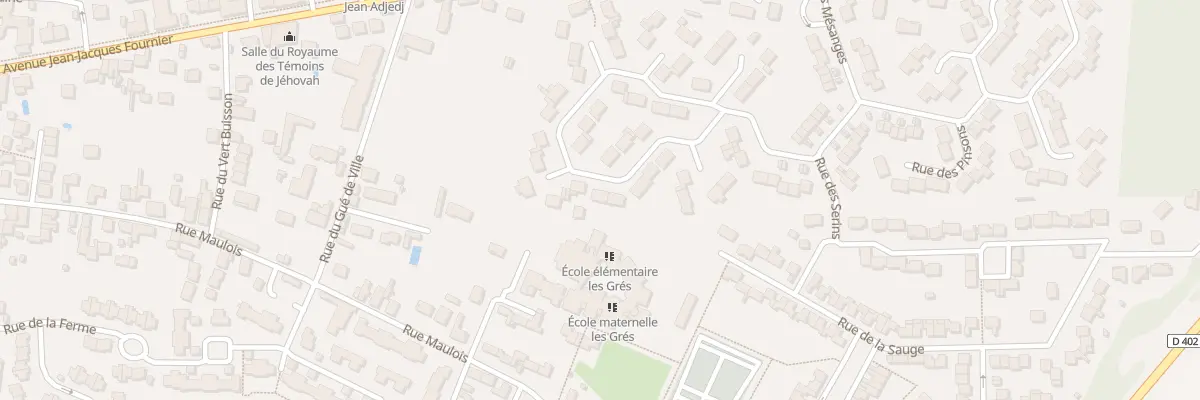 Plan du 504 Rue des Mésanges à Moissy-Cramayel