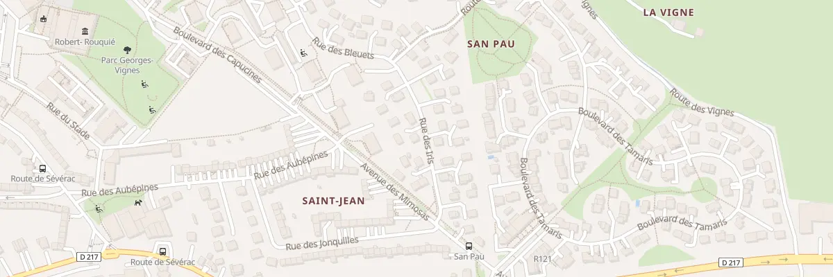Plan du 7 Rue des Iris à Onet-le-Château