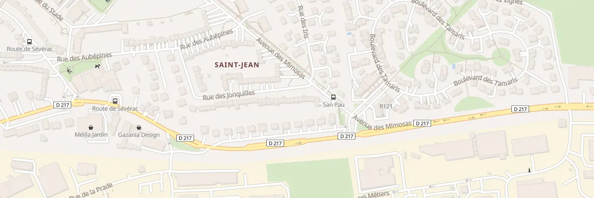 Plan du 56 Rue des Jonquilles à Onet-le-Château