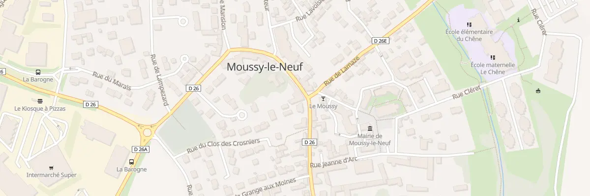Plan du 30 Rue Cambacérès à Moussy-le-Neuf