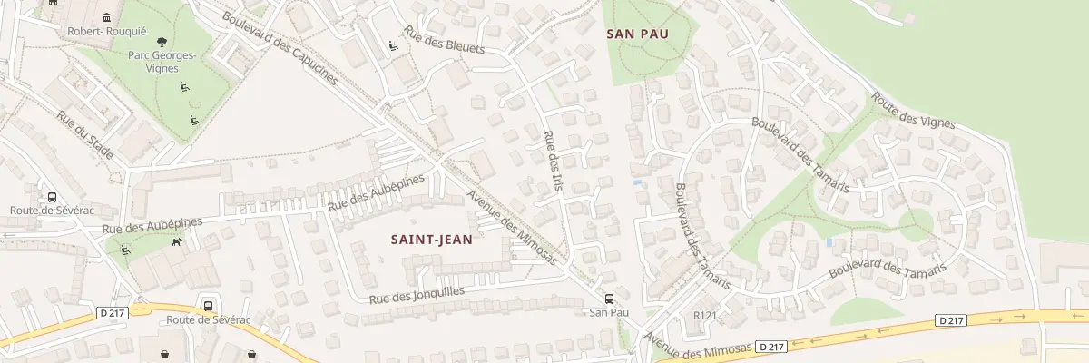 Plan du 5 Rue des Iris à Onet-le-Château