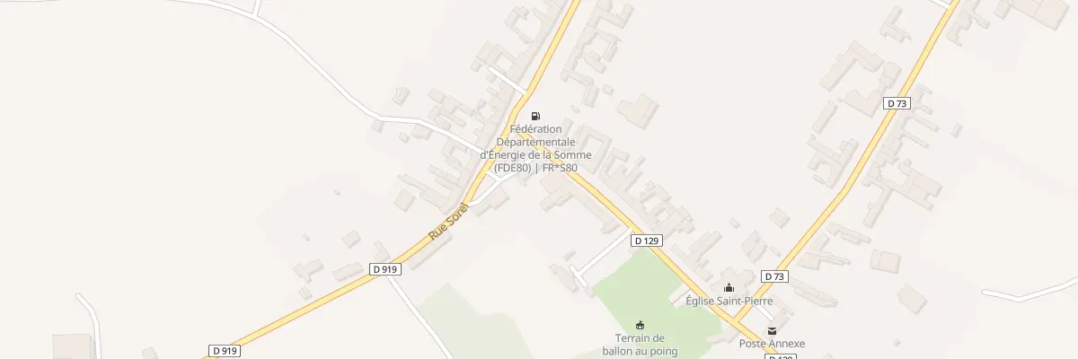 Plan du 7 Rue Eugène Dupré à Mailly-Maillet