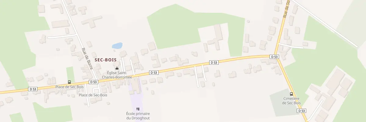 Plan du 143 Rue de Vieux-Berquin à Vieux-Berquin