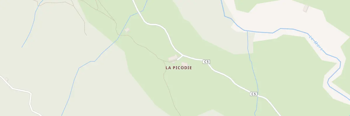 Plan du 6042 La Picodie au Falgoux