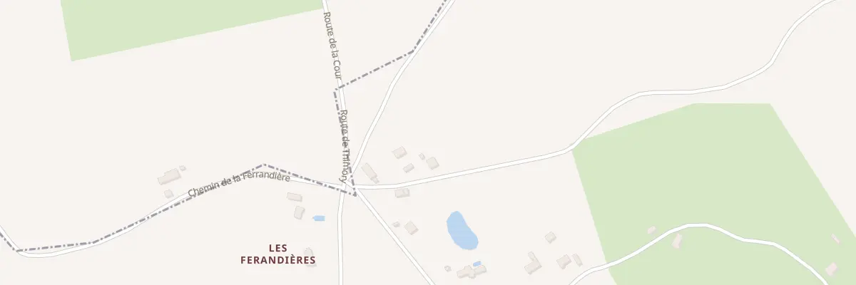 Plan du 5022 La Croix Chuatre à La Cour-Marigny