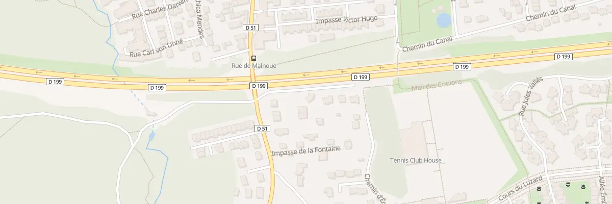 Plan du 3 All de la Pommeraie à Champs-sur-Marne