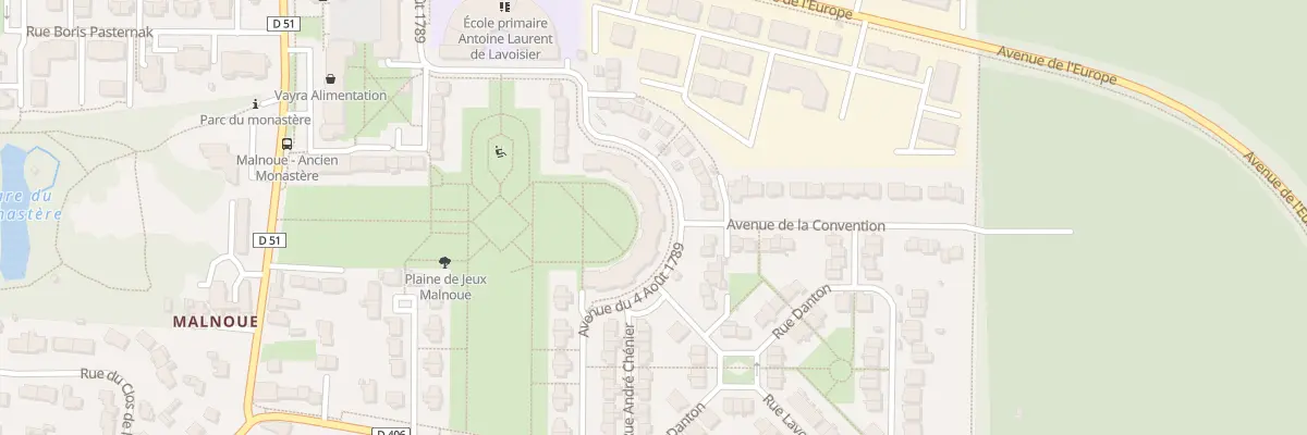Plan du 21 Av du Quatre Aout 1789 à Émerainville